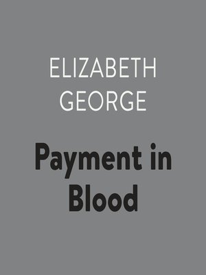 cover image of Payment in Blood
